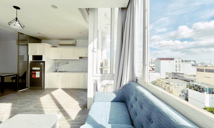 Studio Apartment Balcony in Le Van Sy Phu Nhuan District HCMC