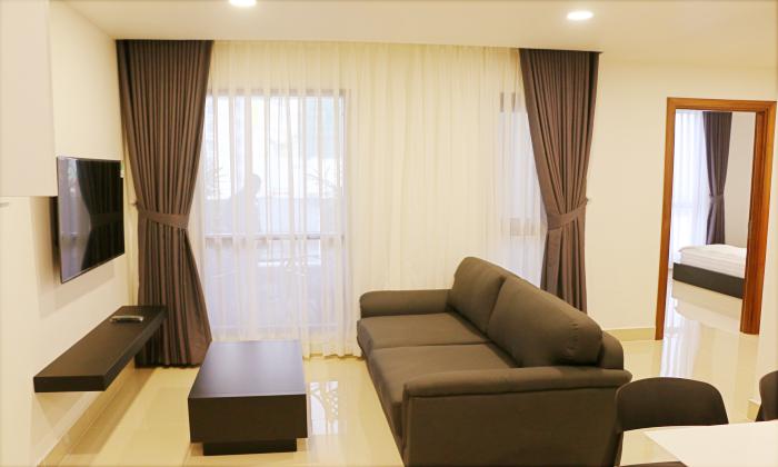 Nice Balcony Two Bedroom Apartment For Rent in Phu Nhuan District HCM City