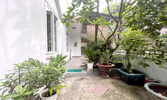 Garden Two Bedroom House For Rent in Thao Dien HCM