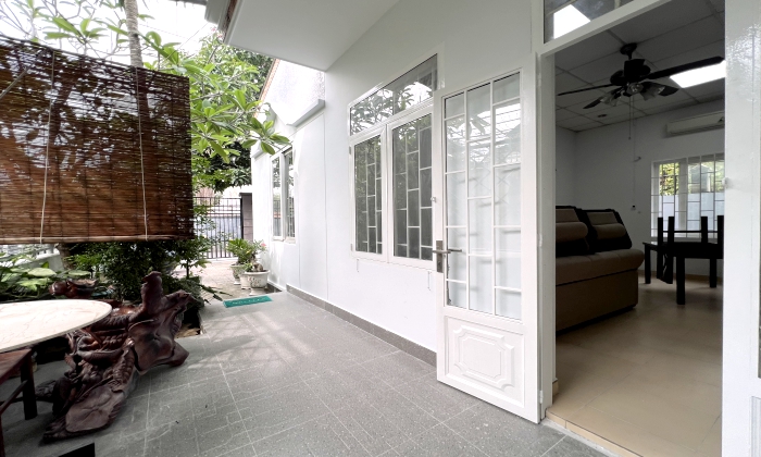 Garden Two Bedroom House For Rent in Thao Dien HCM