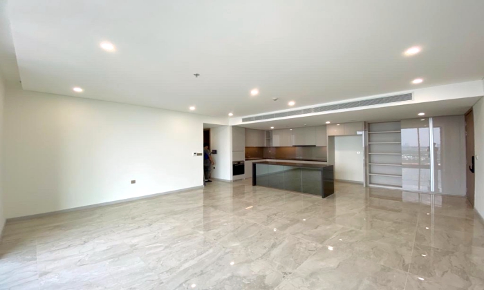 Unfurnished Three Bedroom Thao Dien Green Apartment For Rent HCM