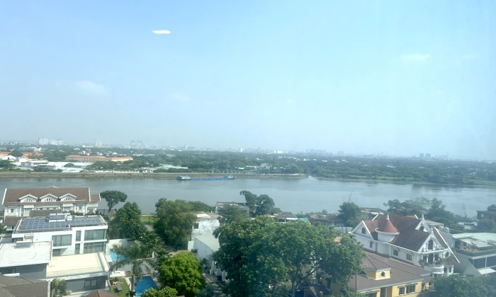 River View Two Bedroom Thao Dien Green Apartment For Rent HCMC