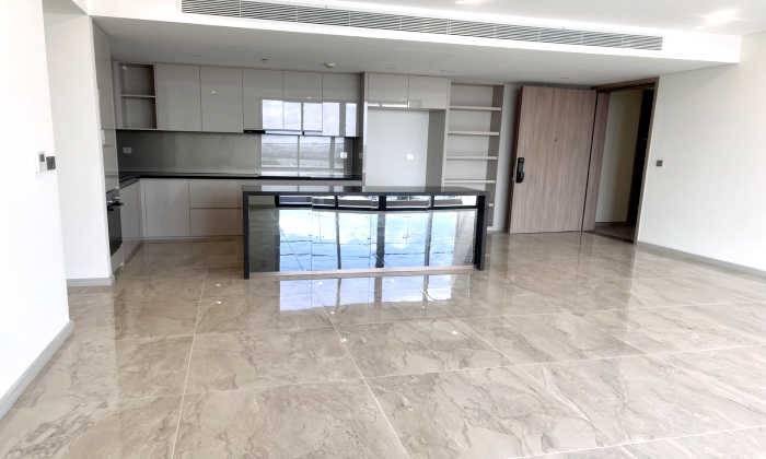 Unfurnished Biggest Size 03 Bedroom Thao Dien Green For Rent in HCM City