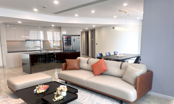 High Class Three Bedroom Thao Dien Green Apartment For Rent HCMC