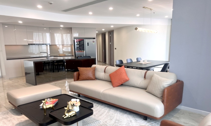 High Class Three Bedroom Thao Dien Green Apartment For Rent HCMC