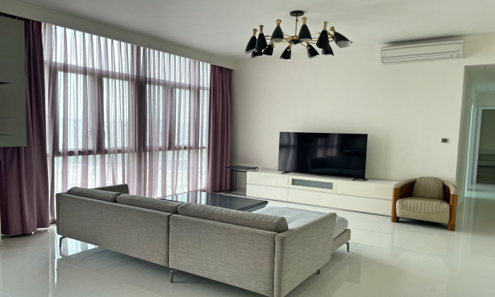 Renovation Four Bedroom The Vista An Phu Apartment For Rent in HCMC