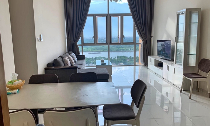 Good Size Three Bedroom The Vista An Phu Apartment for rent HCM