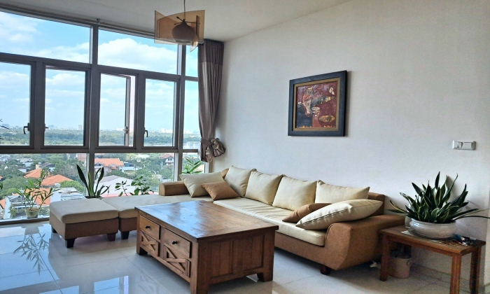 Low Floor River View 02 Bedroom The Vista An Phu For rent HCM