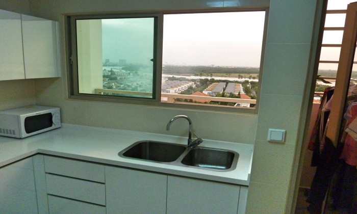 Low Floor River View 02 Bedroom The Vista An Phu For rent HCM