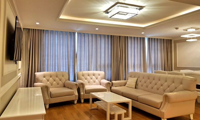 Furnished 03 Bedroom Leman Luxury Apartment for rent in District 3 HCM