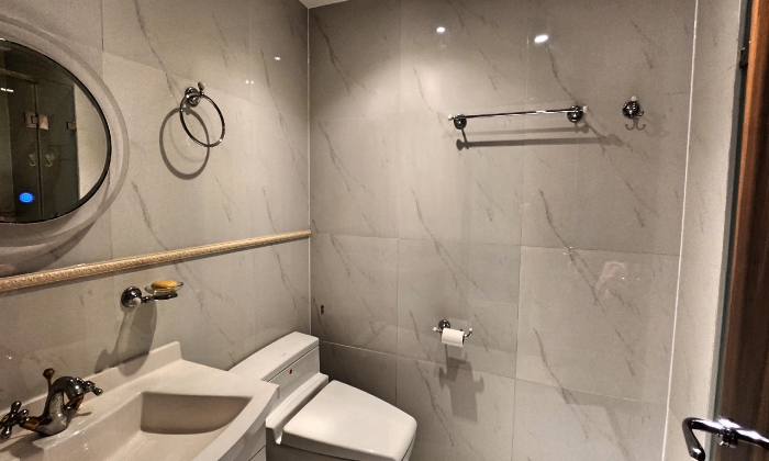 Two Bedroom Leman Apartment For Rent With Bathtub District 3 HCMC