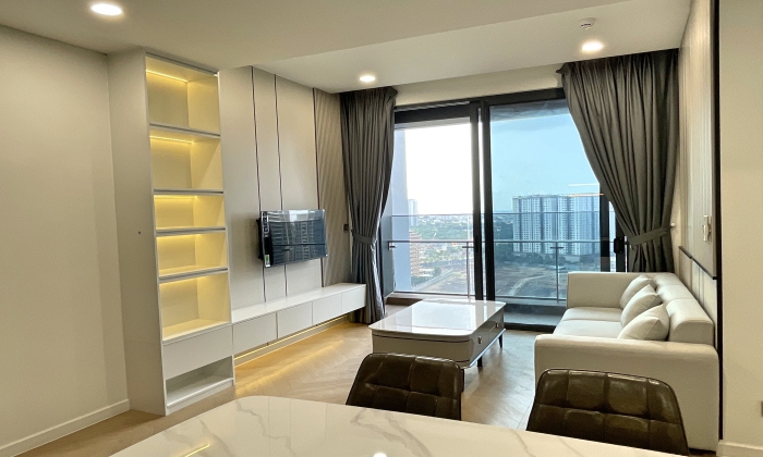 Corner 02 Bedroom Lumiere Apartment For Rent in District 2 HCMC