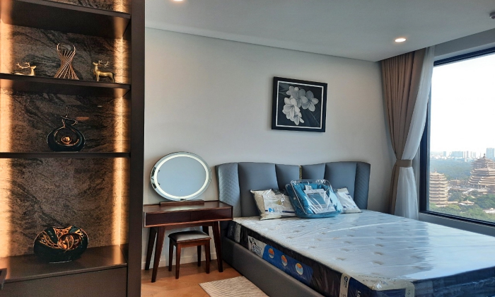 Pool view 02 bedroom apartment for rent in Lumiere District 2 HCMC