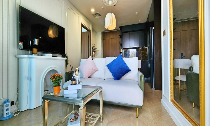 So Nice Decoration 02 Bedroom Lumiere apartment for rent in District 2 HCM