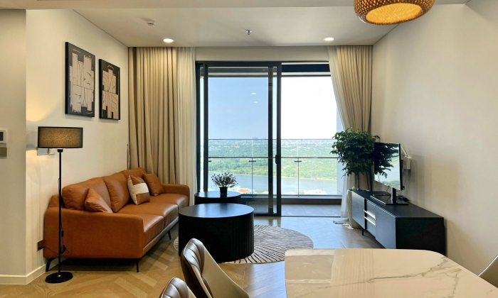 Fully furnished Three Bedroom Lumiere apartment for rent in District 2 HCM