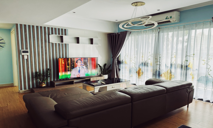 Renovation 4 Bedroom Duplex Masteri Thao Dien Apartment For Rent HCM