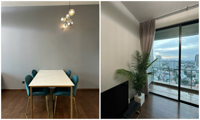 High Floor 01 Bedroom d'Edge Thao Dien Apartment For Rent HCMC