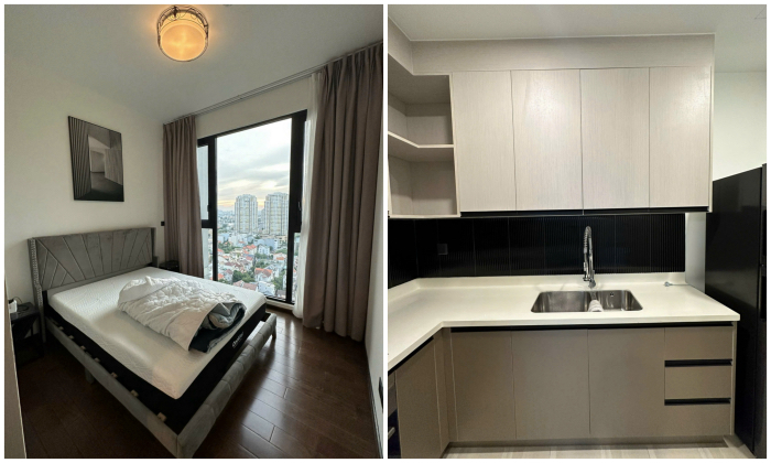 High Floor 01 Bedroom d'Edge Thao Dien Apartment For Rent HCMC