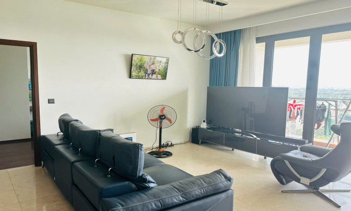 Fully Furnished Four Bedroom Apartment For Rent in d'Edge Thao Dien HCM