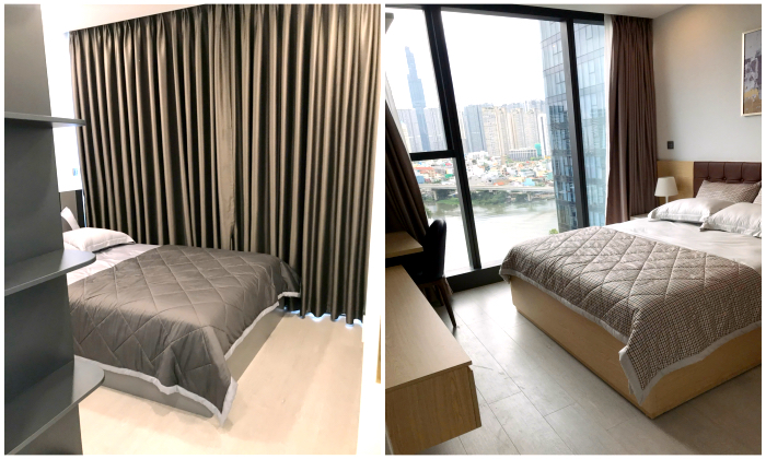 Full View To Canal and Landmark 81 02 Bedroom Vinhome Golden River HCM