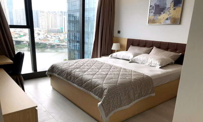 Full View To Canal and Landmark 81 02 Bedroom Vinhome Golden River HCM