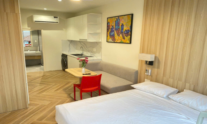 The Family Studio Serviced Apartment For Rent in Thao Dien HCMC