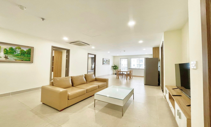 Big Size Three Bedroom Sunny Apartment For Rent in Thao Dien HCM