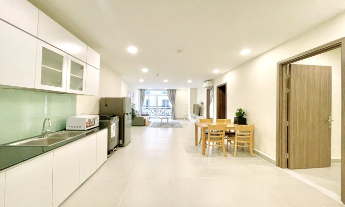 85Sqm 2 Bedroom Serviced Apartment  For Rent in Thao Dien HCM