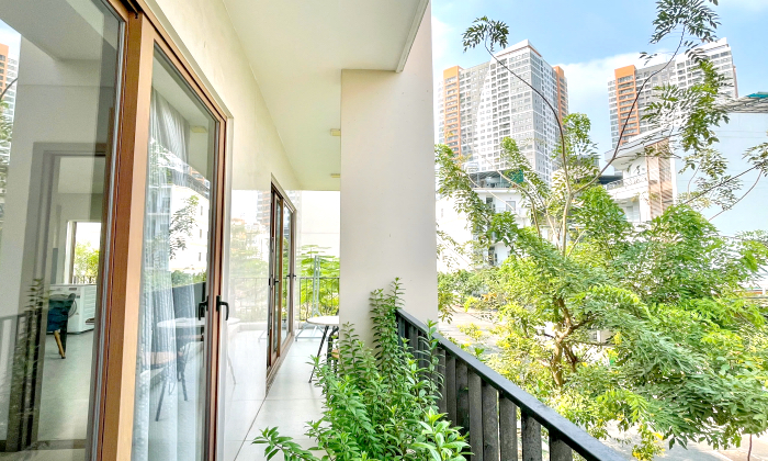 Nice Balcony One Bedroom Kim Residence Apartment For Rent in An Phu HCM