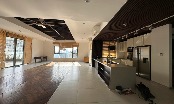 Penthouse Masteri Thao Dien For Rent 260sqm 3Beds Terrace in HCMC