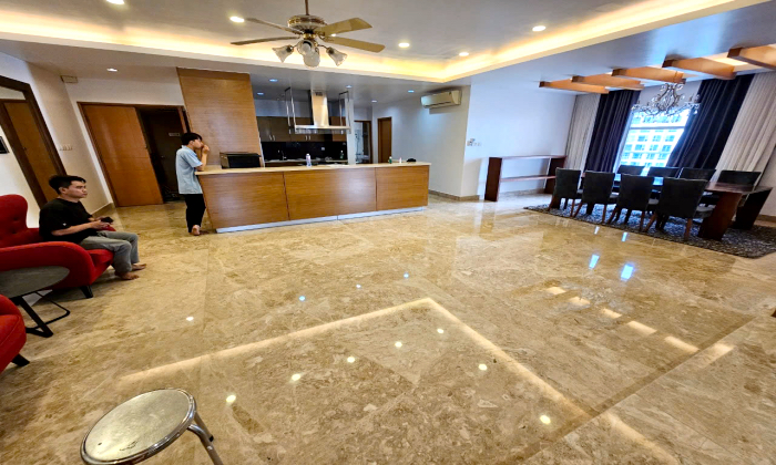 234 Square Meters Penthouse Saigon Pearl Apartment For Rent in Binh Thanh HCM