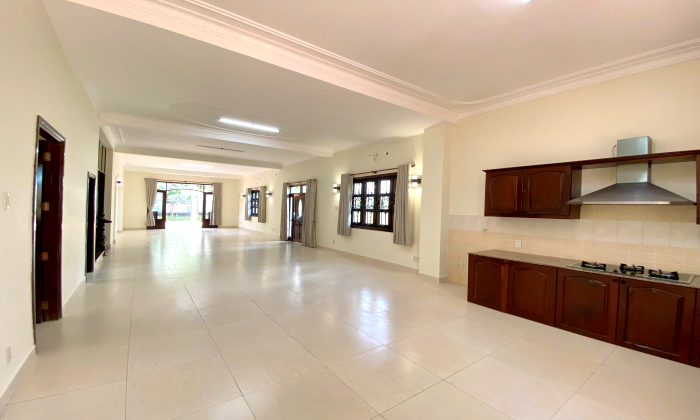 Nice Renovated Villa For Rent in 188 Nguyen Van Huong Street Thao Dien HCM