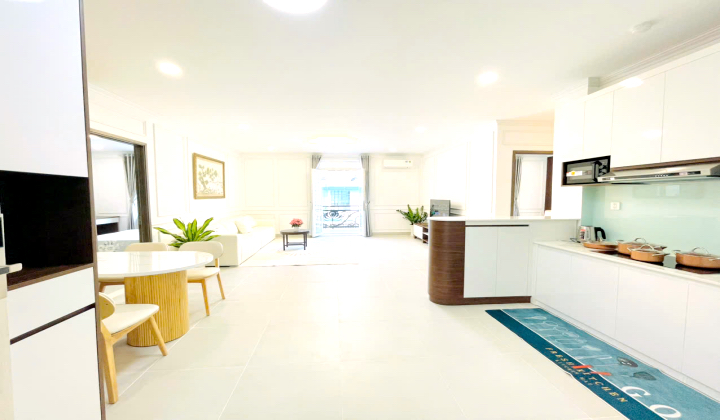 Spacious 03 Bedroom Sunny Serviced Apartment For Rent in Thao Dien HCMC