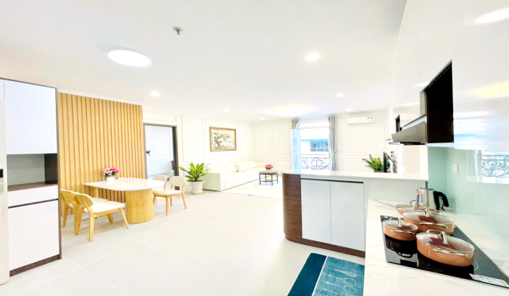 Spacious 03 Bedroom Sunny Serviced Apartment For Rent in Thao Dien HCMC