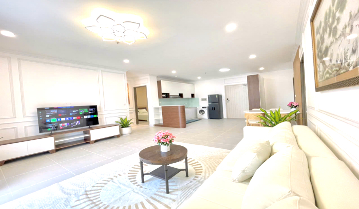 Spacious 03 Bedroom Sunny Serviced Apartment For Rent in Thao Dien HCMC