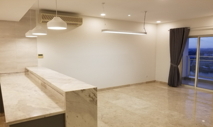 Duplex Partly Furnished River Garden Apartment For Rent Thao Dien HCM