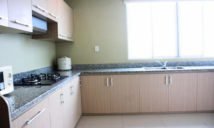 Two Beds Serviced Apartment in International Plaza District 1, HCMC