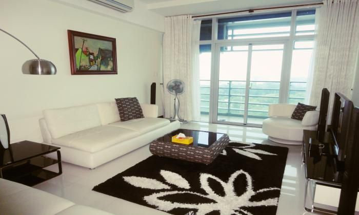 Wooden Floor Apartment For Rent In Sailing Tower, District 1, HCMC