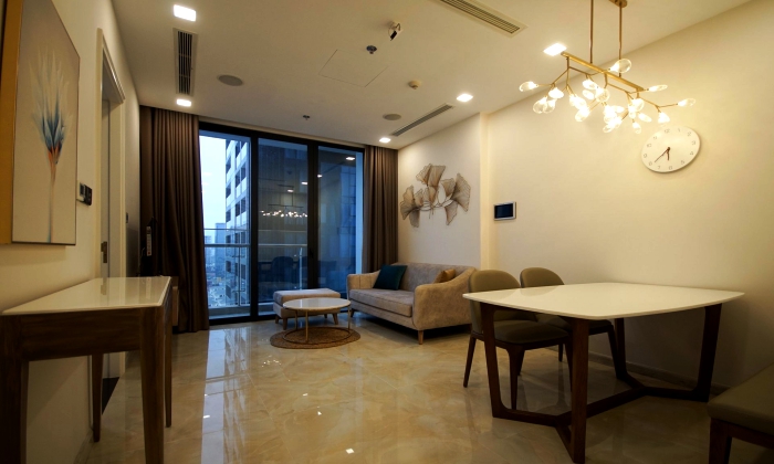 Simply Designed Two Bedroom Apartment in Vinhomes Golden River District 1 HCMC