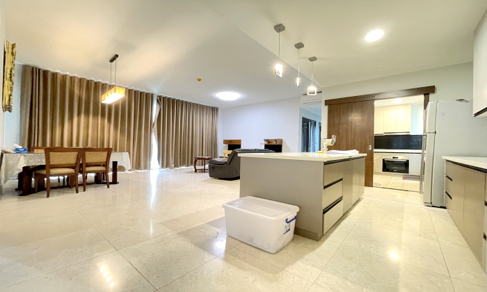 Furnished Fantastic View Four Bedroom The D'Edge Apartment in Thao Dien Thu Duc City