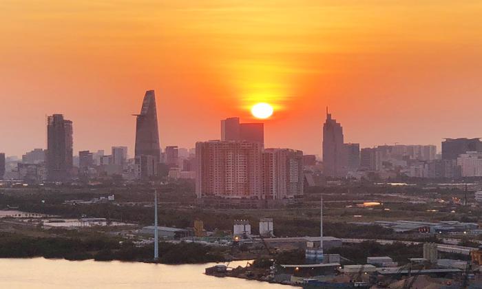 Stunning Fire Works View Two Bedroom Apartment For Rent Diamond Island District 2 HCMC