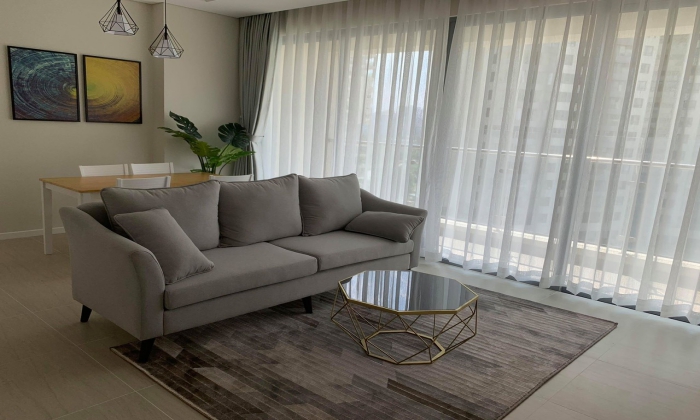 Simply and Modern Two Bedroom Apartment For Rent in Diamond Island District 2 HCM