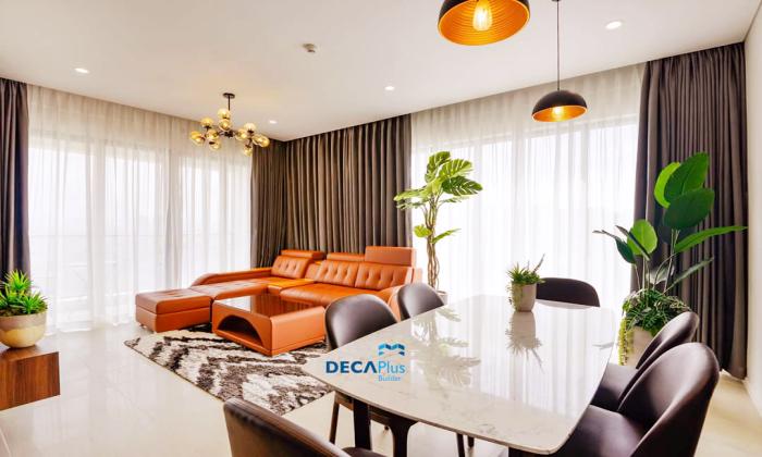 Amazing Decorating Three Bedroom Apartment For Rent in Diamond Island District 2 HCMC