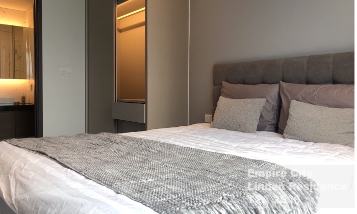 Simply Designed One Bedroom Apartment For Rent in Empire City District 2 HCMC