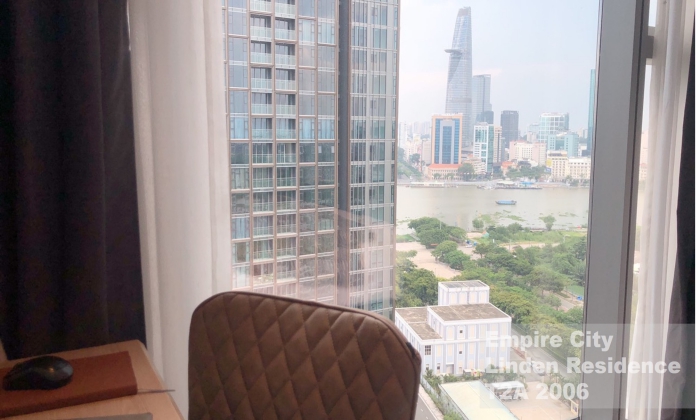 Simply Designed One Bedroom Apartment For Rent in Empire City District 2 HCMC