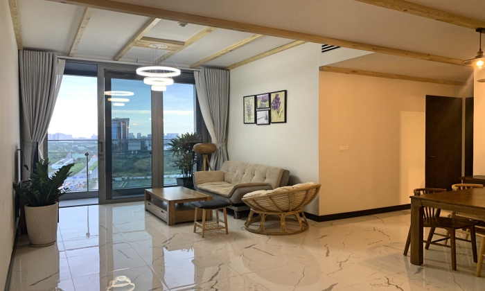 Cozy Design Two Bedroom Apartment For Rent in Linden Empire City District 2 HCMC