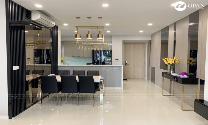 Very Modern Three Bedroom Apartment For Rent in Estella Height District 2 HCMC
