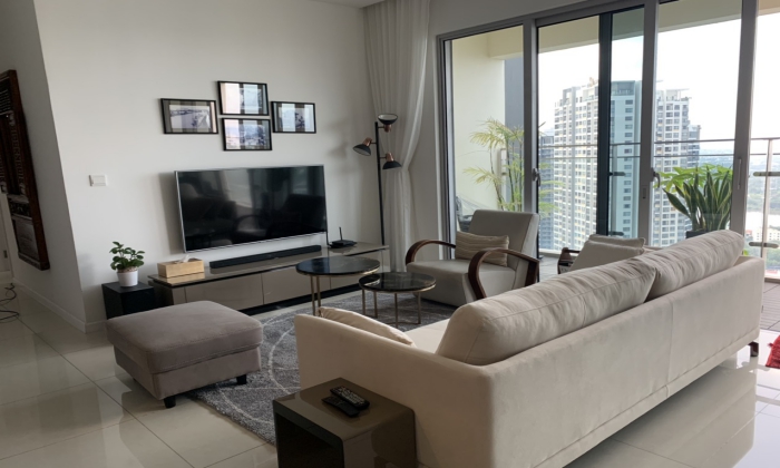 River View Four Bedroom Estella Height Apartment For Rent in District 2 Ho Chi Minh City