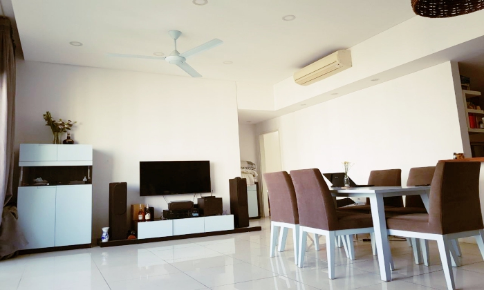 Fully Furnished Three Bedroom Apartment For Rent in Estella An Phu District 2 HCMC