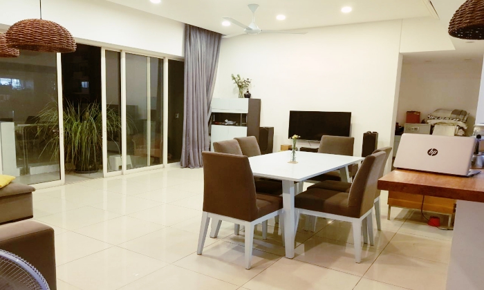 Fully Furnished Three Bedroom Apartment For Rent in Estella An Phu District 2 HCMC